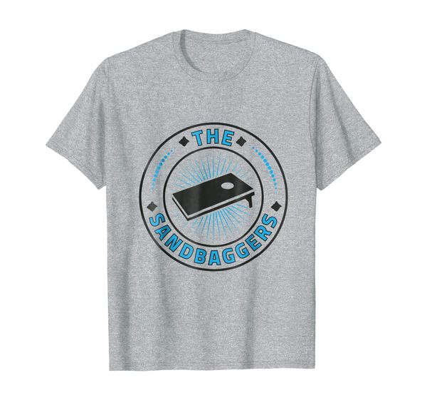 

The Sandbaggers - Unique and Fun Cornhole Team T-Shirt, Mainly pictures