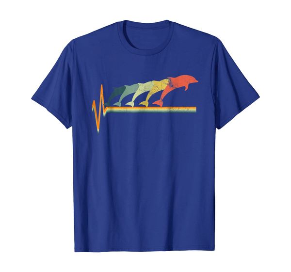 

Dolphin T-Shirt Heartbeat Tshirt Vintage Marine Biologist G, Mainly pictures