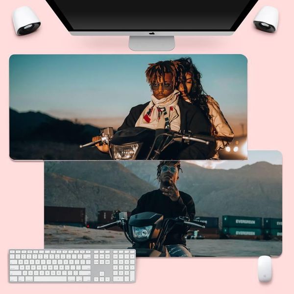 

mouse pads & wrist rests juice wrld gamer play mats mousepad gaming mousemat xl large keyboard pc desk mat takuo anti-slip comfort pad