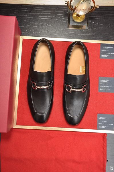 

mm designers men genuine leather crocodile embossed pattern loafers pointed toe buckle slip on oxford luxury dress brogues platform shoes 11, Black