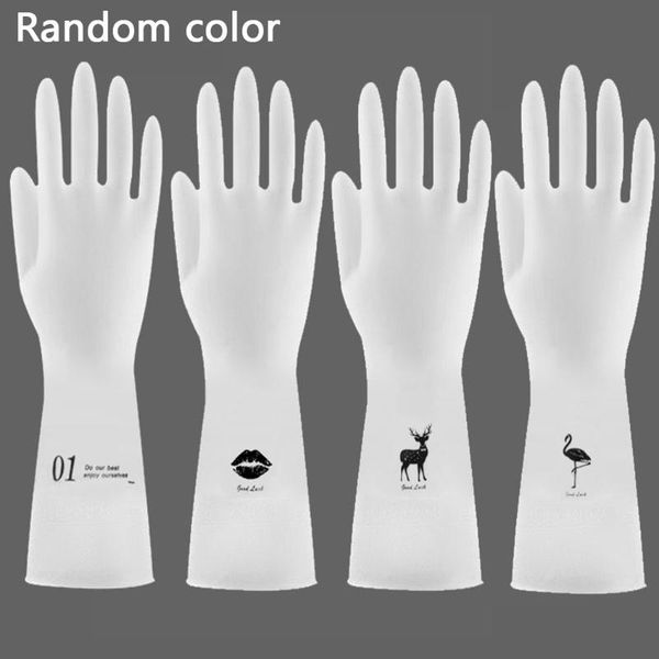 

disposable gloves rubber dishwashing waterproof kitchen washing clothes dish cleaning glove