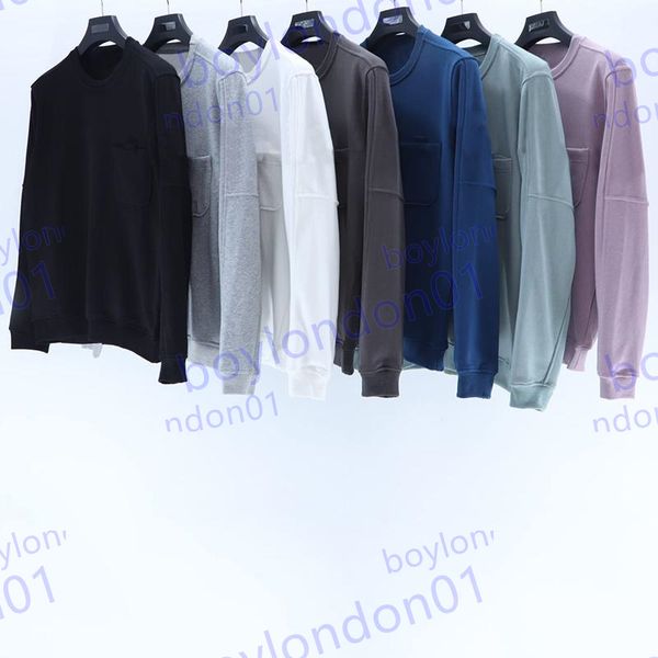 

fashion mens hoodies sweatshirt solid colors mens womens designer round neck pullover couples long sleeve hoodies, Black