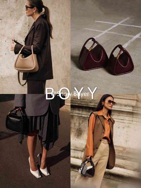 

factory outlet luxury handbags and storage 1:1 boyy new charm portable one shoulder messenger wonton bag mini