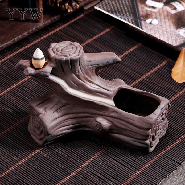 

fragrance lamps backflow incense burner cone holder and 50-100pcs cones home decor porcelain censer gift