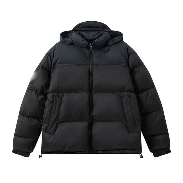 

2021 ssmen's designer trendy winter warm down jacket couples with the same jackets m-xxl, Black;brown