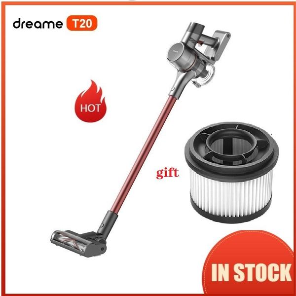 

25kpa dreame t20 handheld cordless vacuum cleaner intelligent all-surface brush all in one dust collector floor carpet aspirator