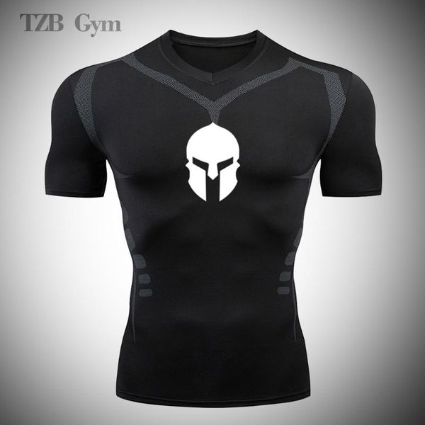

running jerseys rashguard sportswear gym fitness boxing judo compression tight cycling jogging basketball shirt men's t, Black;blue