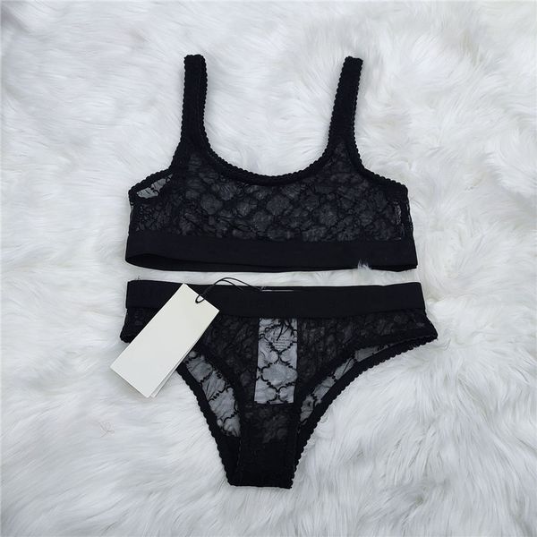 

3 colors women bra sets classic jacquard lace lady lingeries birthday gift for girls trendy underwear, White;black