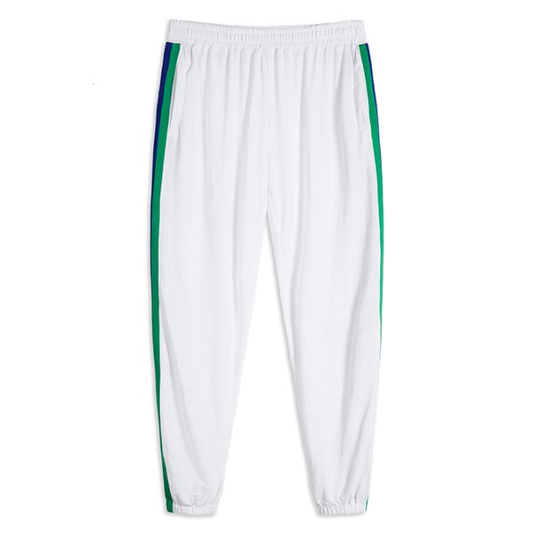 

autumn and winter 2020 new casual pants men's youth autumn and winter fashion striped sports pants loose men's pants, Black