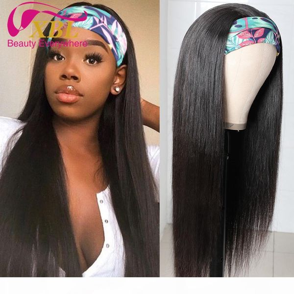 

new fashion virgin human hair wig without lace within different human hair texture and length hair wig, Black;brown