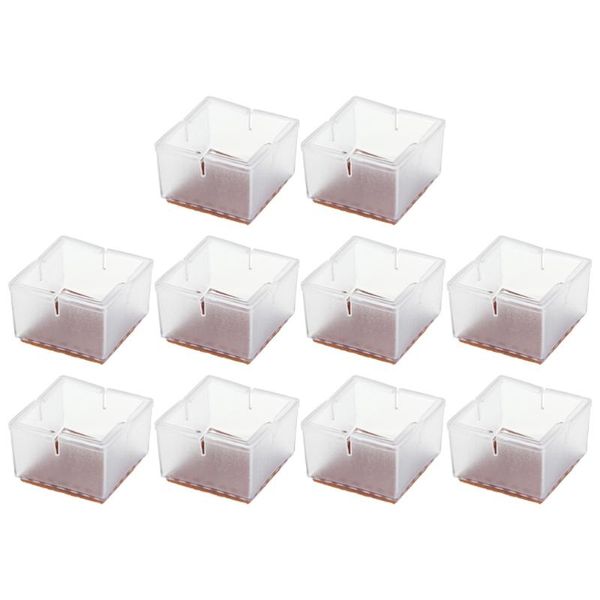 

carpets 10pcs chair leg covers square shape table feet mute