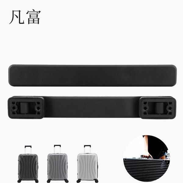 

bag parts & accessories suitcase carry handle grip luggage for furniture strap replacement zinc alloy, Black