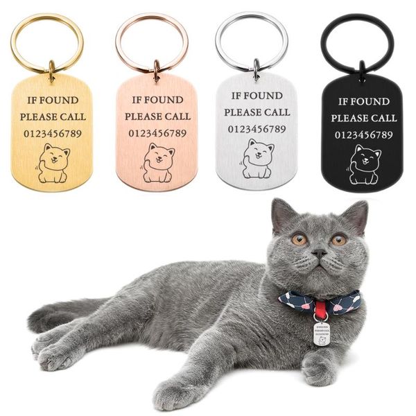 

dog tag,id card customized pets dogs accessories collar address tags for anti-lost personalized engraved cat necklace number name plate