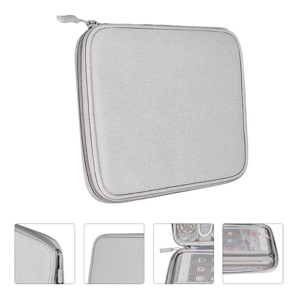 

storage bags 1pc electronics accessory bag waterproof digital pouch grey
