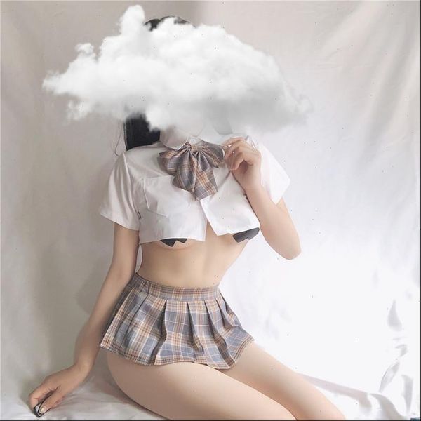 

cheerleader plaid nightclub party super mini pleated cute ladies short mini skirt japanese style schoolgirl cosplay skirt, Black