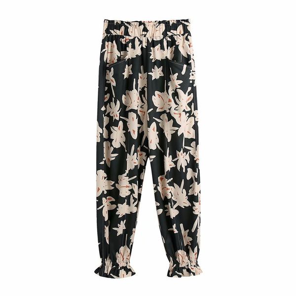 

women's jumpsuits & rompers oversize women straight high waist pants 2021 spring-autumn fashion ladies beach casual loose female p, Black;white