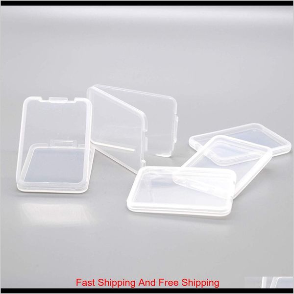 

shatter container box protection case card container memory card boxs cf card tool plastic transparent storage ea qylsto sweet07