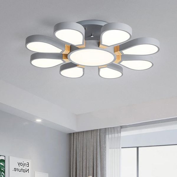 

ceiling lights nordic luminaria led chandelier mounted luminaire modern lamp home decoration