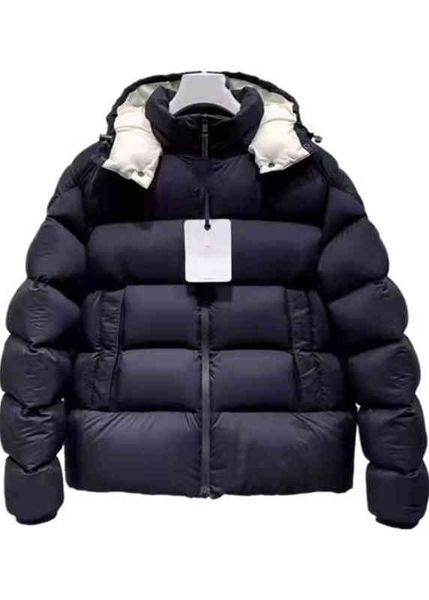 

men's down & parkas down jacket winter coat leisure outdoor white duck thick high-end warm awmj, Black
