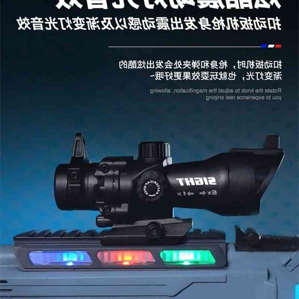 

0135ak47 children's toy soft bullet simulation sound pelectric moving music baby 3-6-year-old boy submachine gun 5