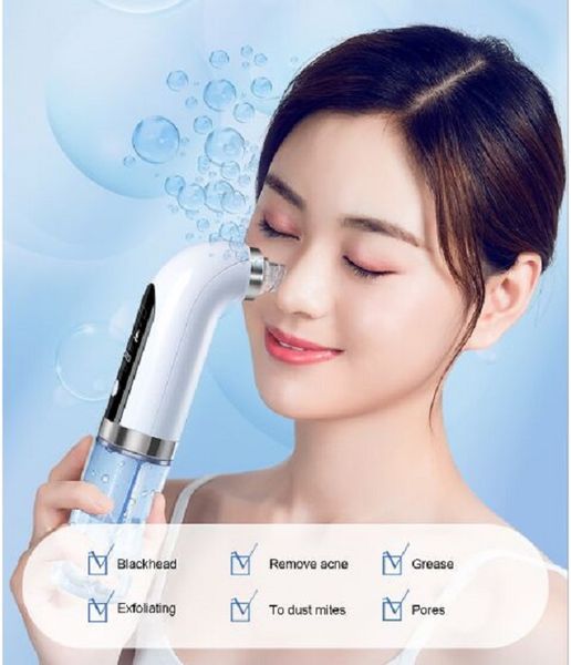 

small bubble nose blackhead remover vacuum pore cleaner beauty machine