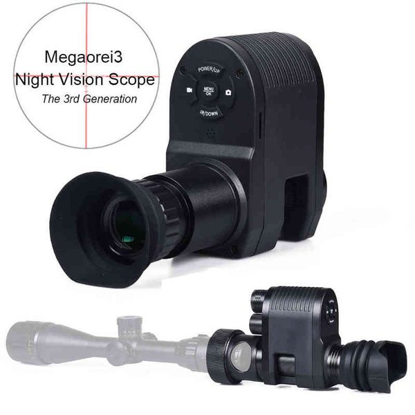 

digital ir night vision monocular infrared scope camera video p recording for riflescope optical sight nv007 hunting camera h1209