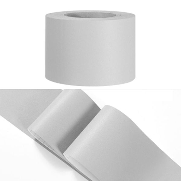 

wallpapers 5m/10m living room waterproof wall decor waist line sticker baseboard tile decals diy solid color self adhesive wallpaper border