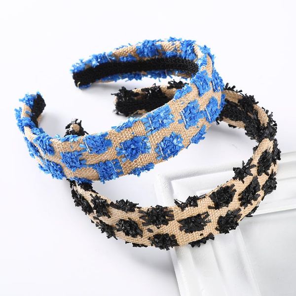 

haimeikang raffia woven headband fashion hair bands for women fashion wide bezel hair hoop korean retro accessories