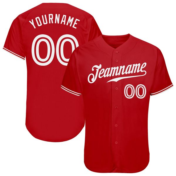 

custom red white authentic baseball jersey, Blue;black