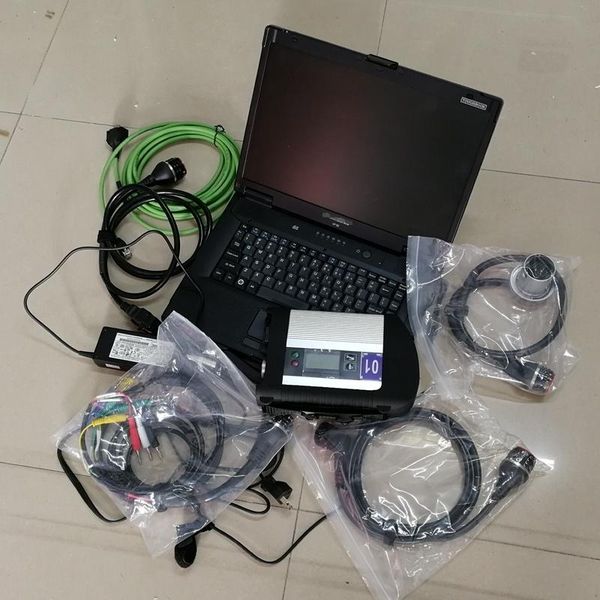 

code readers & scan tools automotivo scanner 320gb hdd v09.2021 software+mb star c4 sd connect c4+cf52 toughbook used lap4g full set