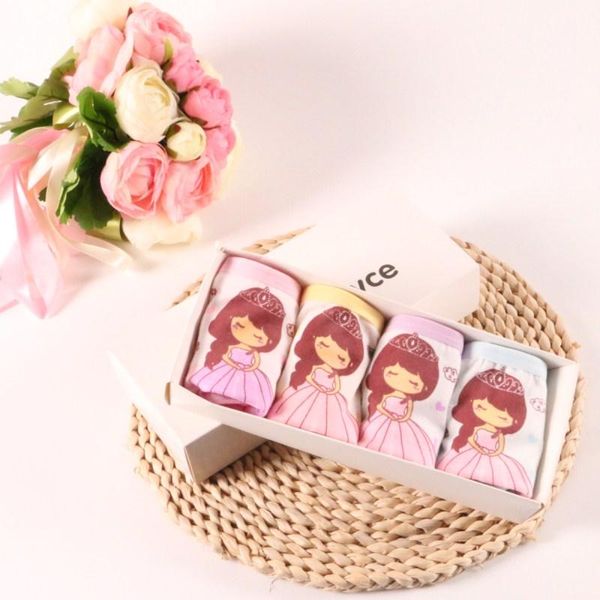 

panties 4pcs/lot girls boxer kids underwear fashion character brief infant baby girl gift suit 2-10y jp-tnn0120, Camo