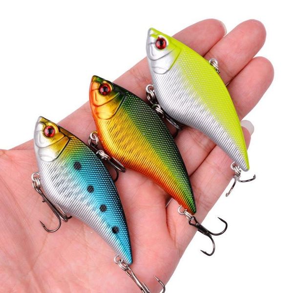 

1pcs 16g-0.56oz hard vib lures 7cm-2.76in fishing bait treble hooks sinking crankbait fishing tackle 1pcs 16 jllxcq