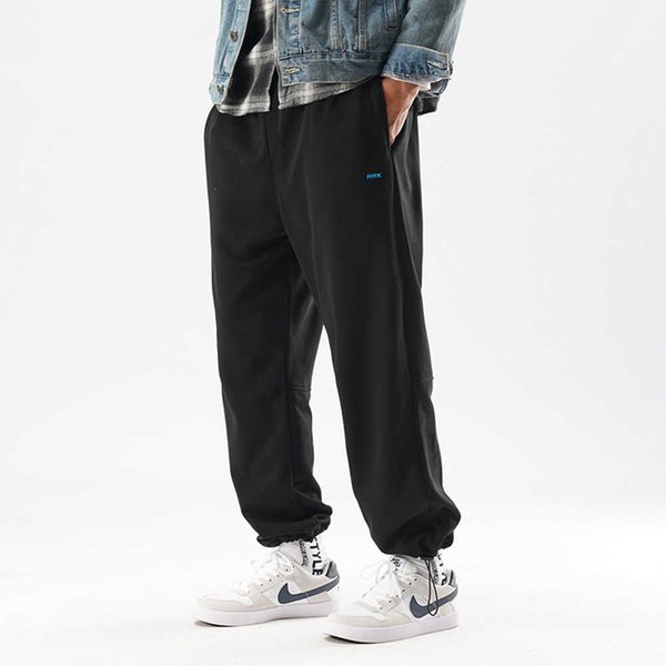 

men's pants autumn ankle-length black sweatpants streetwear joggers baggy 8imh