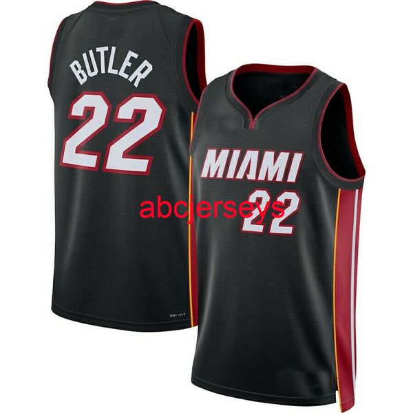 

men women youth jimmy butler #23 black 2021/22 diamond icon swingman jersey embroidery basketball jersey xs-5xl 6xl