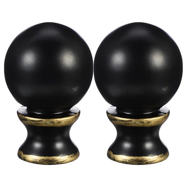 

hangers & racks 2pcs lamp finial antique knob shade table light accessories