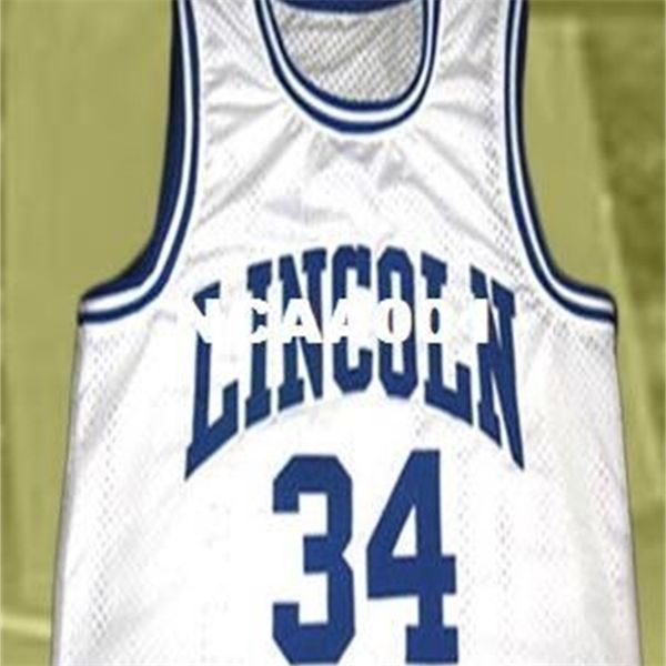 

vintage 21ss #34 jesus shuttleworth high school he got game college jersey size s-4xl or custom any name or number, Black