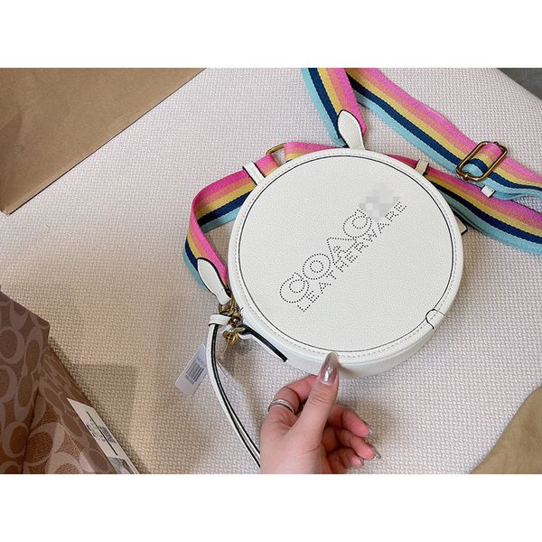 

2021 s21 c jia bun piggy rainbow shoulder strap one shoulder messenger bag luxuryss designerss bag yw