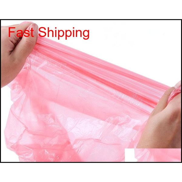 

5 rolls garbage bags colorful plastic bags household cleaning supplies 5-piece trash bags kitchen toilet jllpvt xhhair