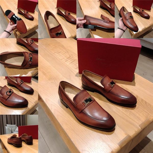 

q4 autumn men shoes leather men designers dress shoes luxury men's business oxfords classic gentleman shoes 2020 new 11, Black