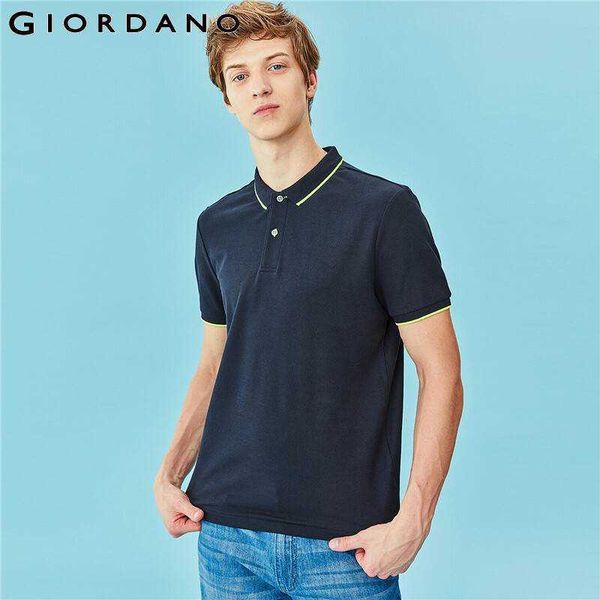 Erkekler Katı Polo Gömlek Erkekler Pique Ince Erkek Polo Temel Essent Erkek Camisa Polo Camiseta Masculina 210707