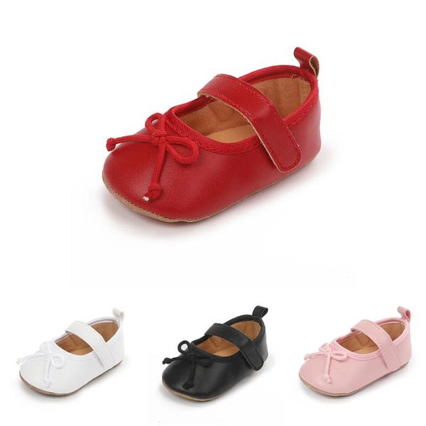 

first walkers baby girl shoes solid color princess toddler