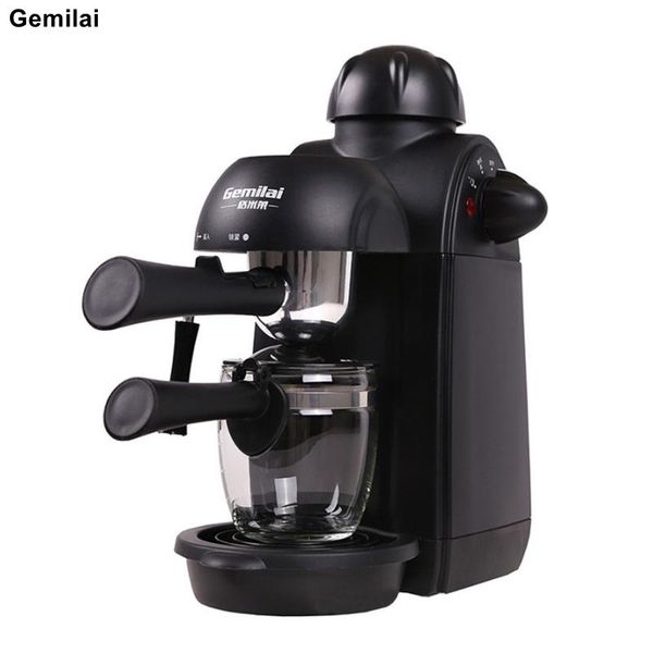 

gemilai espresso machine american coffee combination steam milk froth 5bar constant pressure household portable fast extraction