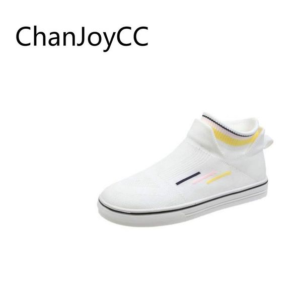

boots women's breathable sneakers fashion trendy mesh casual flat wear-resistant non-slip ladies shoes, Black
