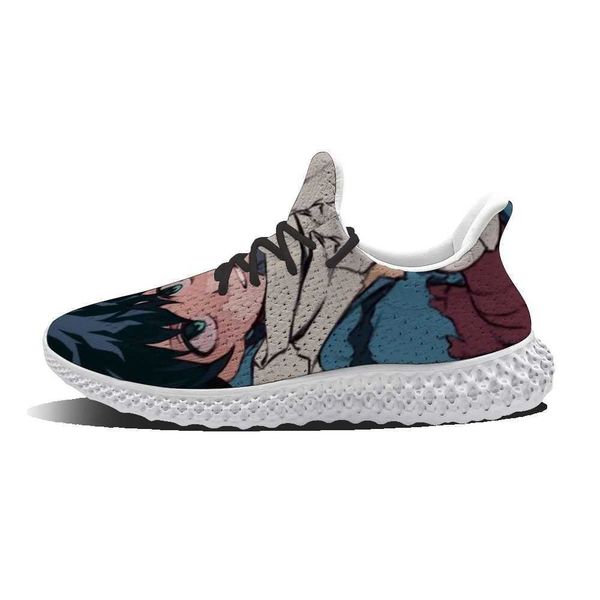 

spring 2021 midoriya izuku new diy customization flat running shoes 143y