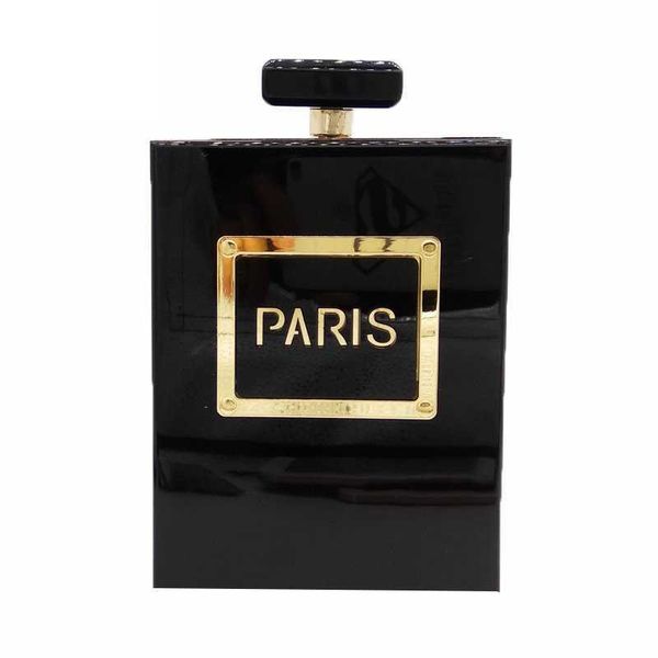 

fgg bag dinner, acrylic perfume bottle, banquet, alphabet, chain, evening wear, women's bag.