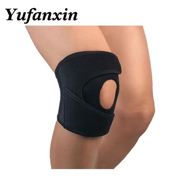 

elbow & knee pads 1 pcs adjustable strap patellar tendon band support brace protector sport safrty fit fitness running kneepads, Black;gray