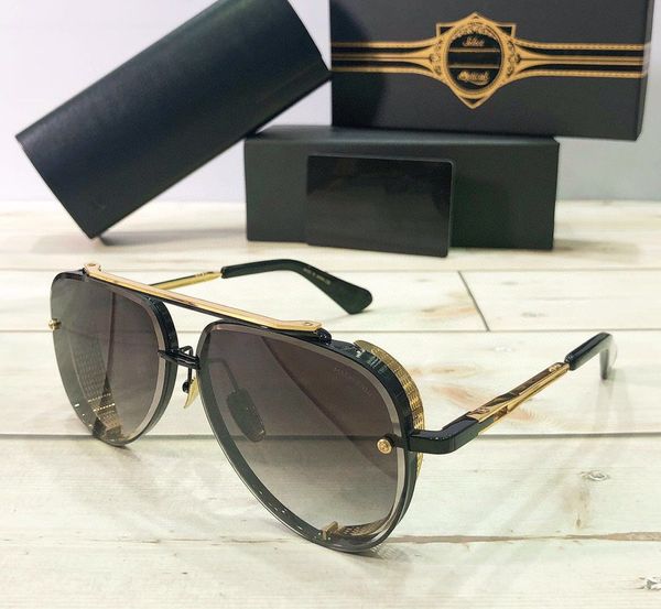 Dita Top Quality Designer Sunglasses Shop Online Shop A Dita Mach oito Top designer original masculino Famosa marca de luxo retro de luxo com caixa de presente