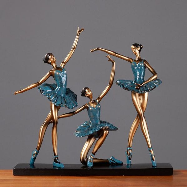 

decorative objects & figurines european-style ballerina ornaments living room wine cabinet tv decorations creative home furnishings