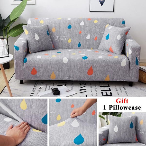 Sandalye Baskılı Slipcover Kanepe Modernos Para Sala Kapak Açısı Genişletilebilir Sillon Protector Elastica Copridivano 3 Posti 2 Plaza Poltron