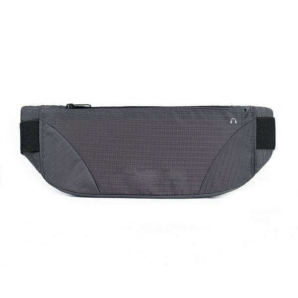 

running belt sport jogging phone keys mobile money bum bag waist travel, Black;blue